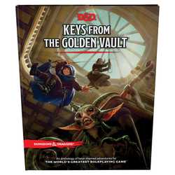 D&D 5.0: Keys from the Golden Vault (standard cover)