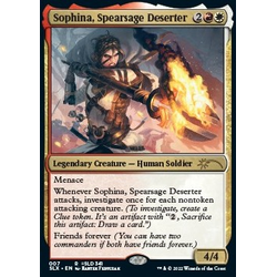 Magic löskort: The List: Secret Lair: Sophina, Spearsage Deserter