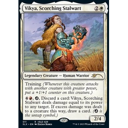 Magic löskort: The List: Secret Lair: Vikya, Scorching Stalwart