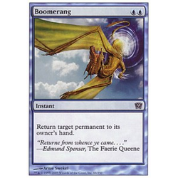 Magic löskort: 9th Edition: Boomerang