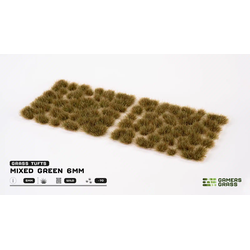 Gamer's Grass - Mixed Green Tufts 6mm