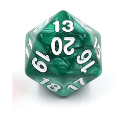 Spindown D20, 22 mm - Pearl Green