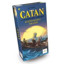 Settlers från Catan: Äventyrare & Pirater 5-6 (expansion, sv. regler)