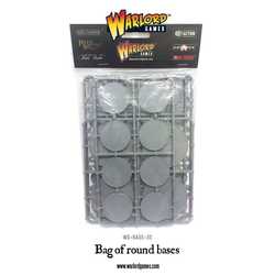 Warlord Games: Bag of Round Bases (45)