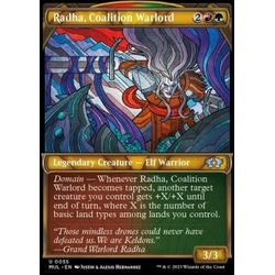 Magic löskort: Multiverse Legends: Radha, Coalition Warlord