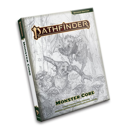 Pathfinder RPG: Monster Core (sketch cover ed.)