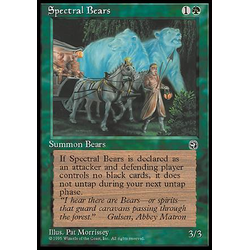 Magic löskort: Homelands: Spectral Bears