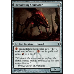 Magic löskort: New Phyrexia: Immolating Souleater